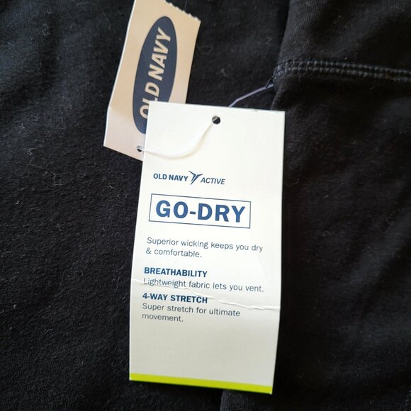 *NEW* OLD NAVY Women's Slim Boot-Cut Black Yoga Pants Size Medium - Picture 5 of 5